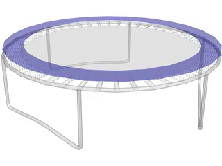 Trampoline 3D Model