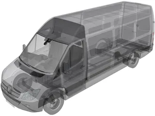 Mercedes-Benz Sprinter 313 CDI 3D Model - 3DCADBrowser